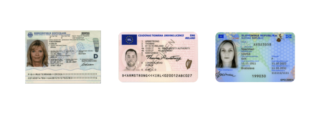 types of accepted identity documents