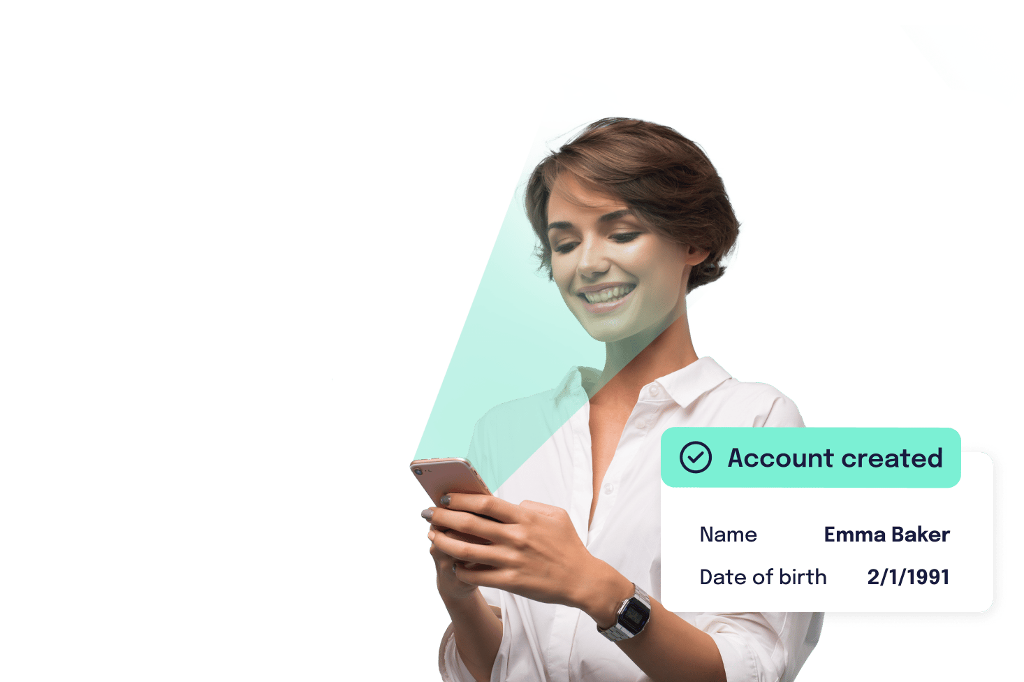 Telco_new-account-created_Trustmatic